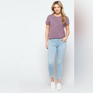 Just USA Light Blue Distressed Jeans